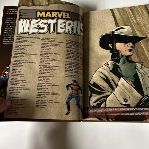 HC Marvel Westerns book-Dan Slott-Jeff Parker-Two-Gun Kid-Black Rider-Rawhide Ki - Picture 4 of 8