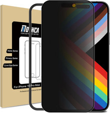 Matte Privacy Screen Protector for Iphone 16 Pro Max 6.9 Inch with Easy Inst...