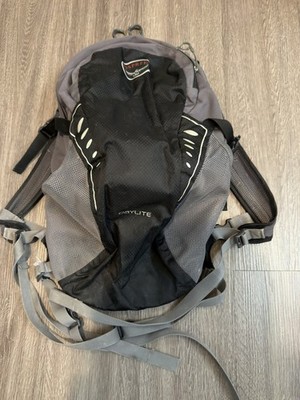 Osprey Daylite H2O Backpack Daypack Hiking Black Gray Outdoor Travel Lightweight