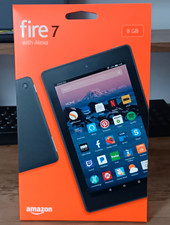 Amazon Fire 7 with Alexa 7in 8GB 1GB RAM Fire OS Wi-Fi Cameras Black
