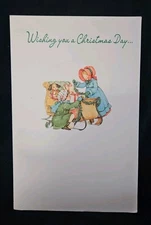 American Greetings Holly Hobbie Christmas card, Vintage Holly Hobbie card