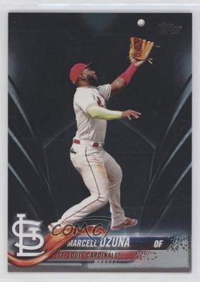 2018 Topps Update Black 20/67 Marcell Ozuna #US73 1h17