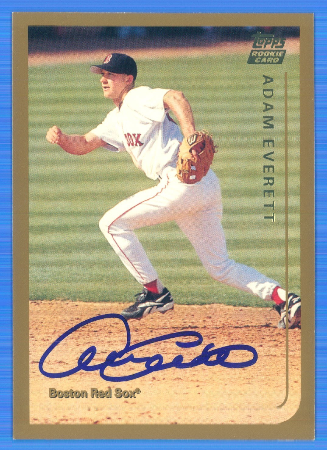 ADAM EVERETT Signed/Autographed 1999 Topps Traded RC Rookie Card #T48 w/COA a