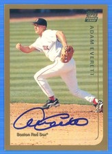 ADAM EVERETT Signed/Autographed 1999 Topps Traded RC Rookie Card #T48 w/COA a. rookie card picture