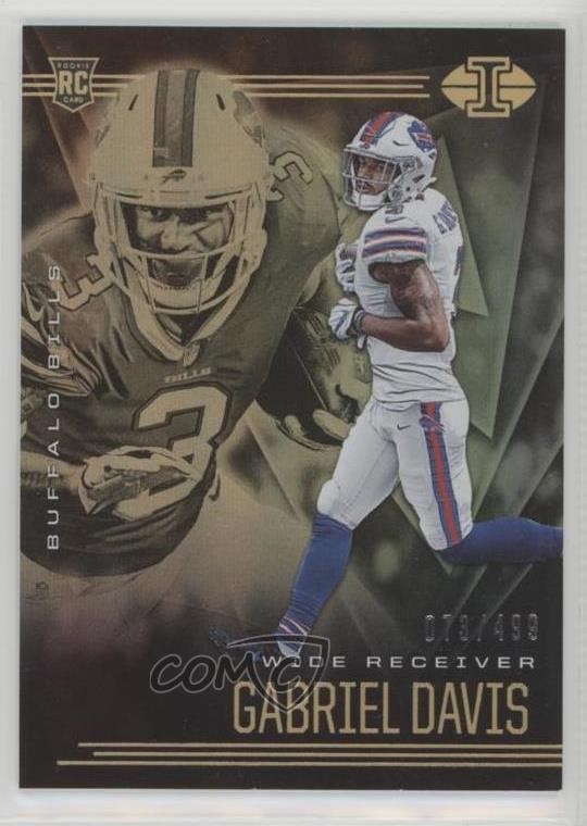 2020 Panini Illusions Trophy Collection Bronze 73/499 Gabriel Davis #43 0sw9