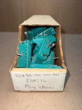 LOT OF 5 ELCO EDAC 516-056-000-301 RACK & PANEL CONNECTOR PLUG W/ SCREW EDAC 56