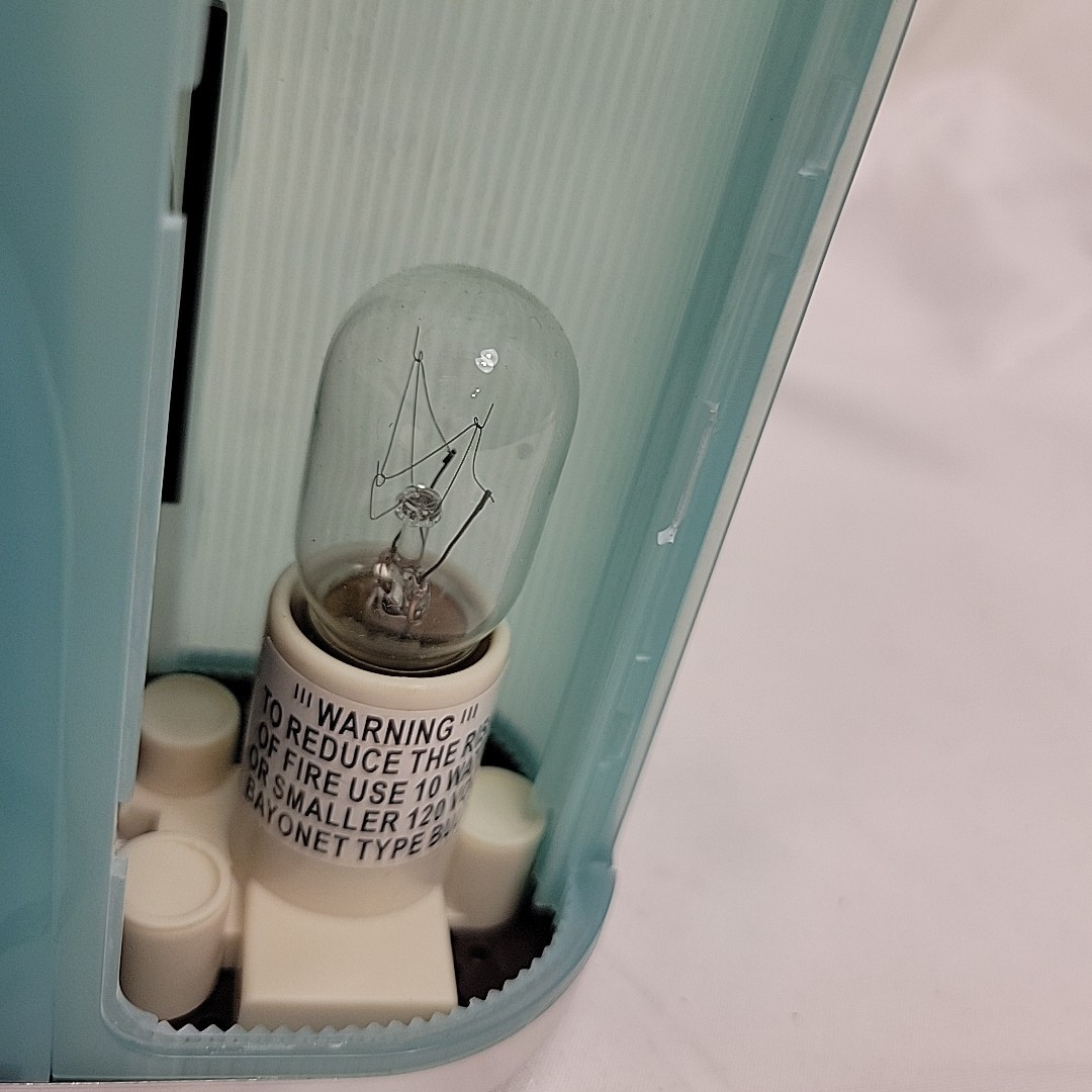 Westclox Big Ben Moon Beam Art Deco Light Alarm Clock Aqua Westclox Big Ben Moon Beam Art Deco Light Alarm Clock Aqua