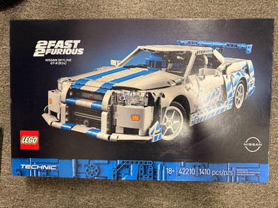 LEGO Technic 2 Fast 2 Furious Nissan Skyline GT-R (R34) 42210 18+ 1410pcs