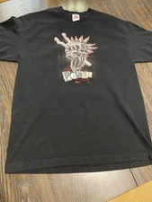 Pearl Drums Skull With A Mohawk Shirt Large, Y2K