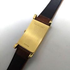 Gruen Curvex Tank Vintage Mechanical Watch Gold Tone Rectangular Case