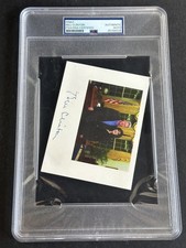 Bill Clinton President Signed 4x5 Monica Lewinsky Print PSA/DNA AUTO