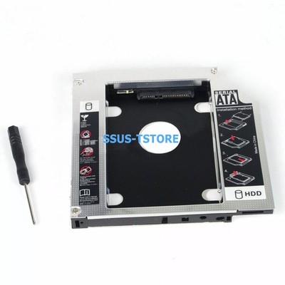 Second HDD SSD Caddy For HP Pavilion DV3 DV4 DV5 DV6 DV7 DV8 Optical Drive DVD