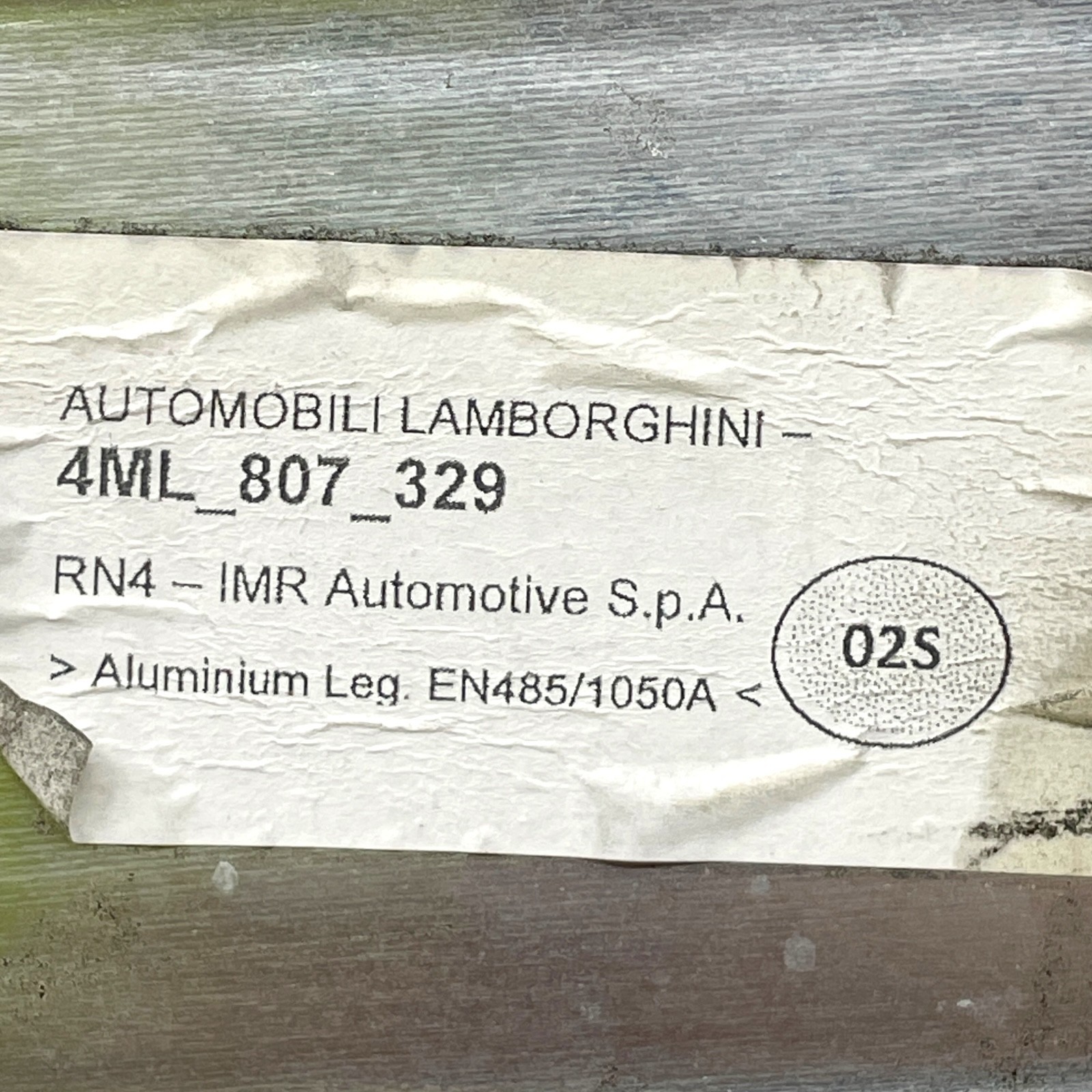 Lamborghini Urus 2019 - 2025 Rear Bumper Retaining Strap Metal Bracket OEM