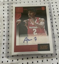 2021-22 Chronicles Draft Picks Score Orange #8 Aleem Ford Rookie Auto