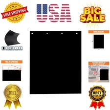 RC30PPB, 2 Pack, Super Durable Black Polymer Mudflaps 24x30 Inch, Mud Flaps a...