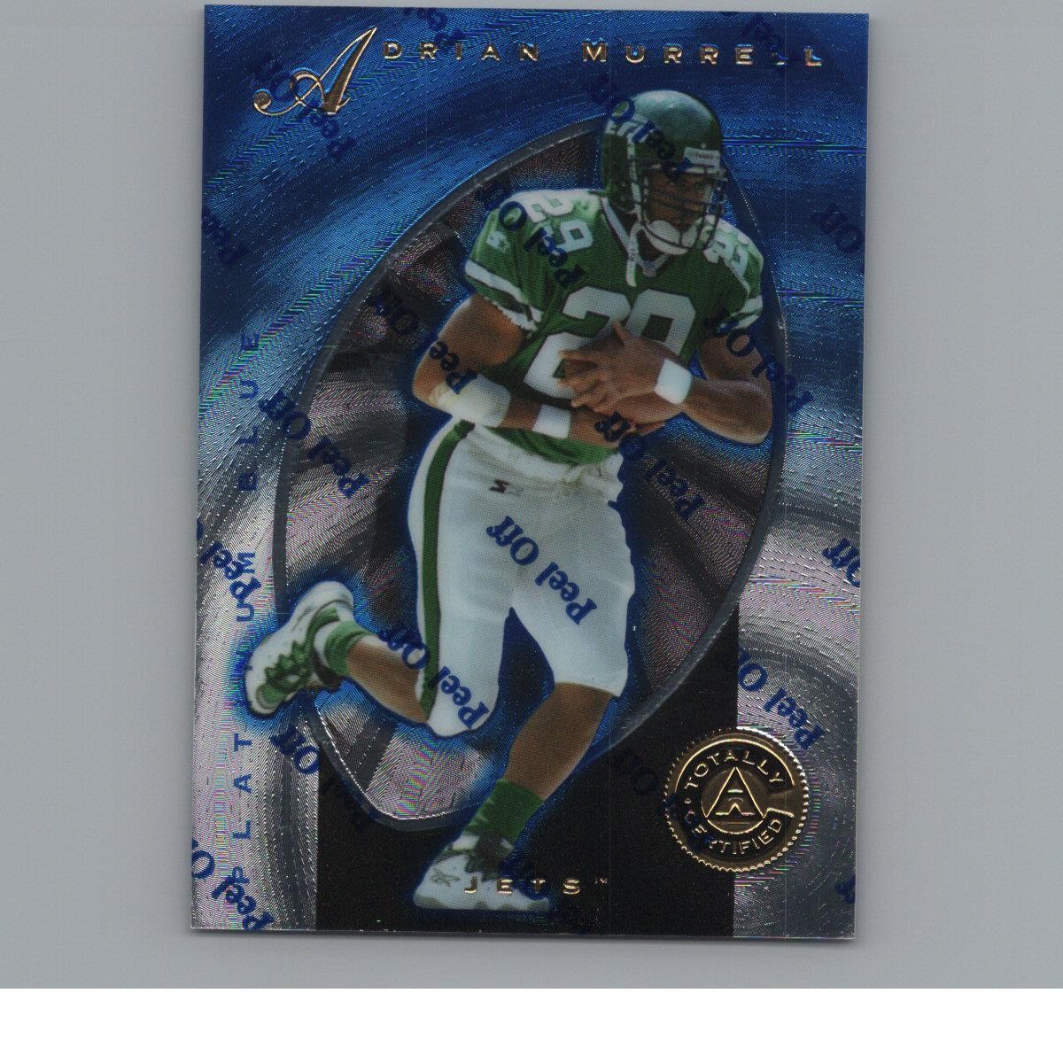 1997 Pinnacle Totally Certified #68 Adrian Murrell Platinum Blue #/2499