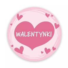 5905080745146 Naklejki okolicznościowe - Walentynki Serca 24szt LearnHow