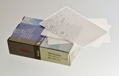 Laminierfolie, Key Card-Format (99 x 64 mm), 125 mic, 100 Stück