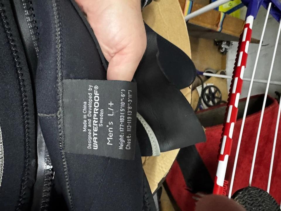 Taucheranzug Waterproof Halbtrocken Neoprenanzug Gr. L + Blau - Bild 4 von 4