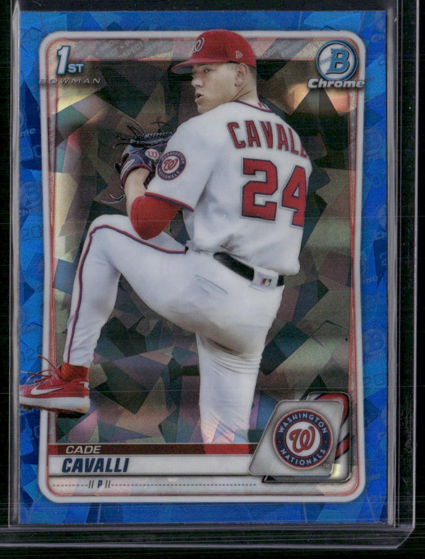 2020 Bowman Draft Sapphire Edition #BD-24 Cade Cavalli