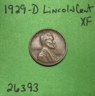 1929-D  Lincoln Wheat Cent / Penny  XF Extra Fine