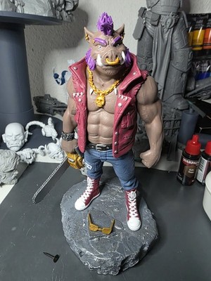 Bebop,TMNT,Teenage Mutant Ninja Turtles 3D gedruckte,bemalte Figur in 1:10