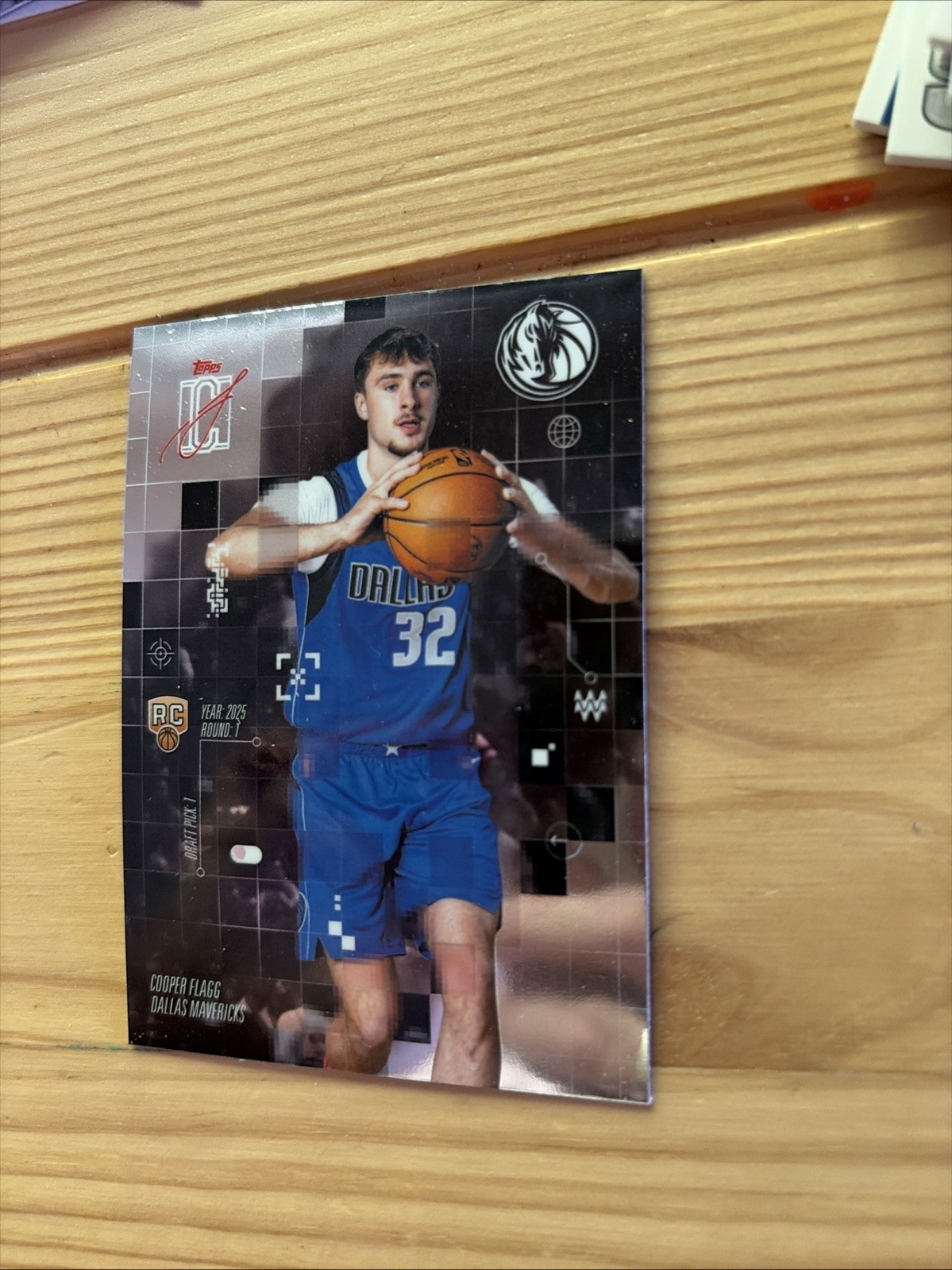 Topps Cooper Flagg Dallas Mavericks After Image Insert #AF-1 2025-26 Basketball