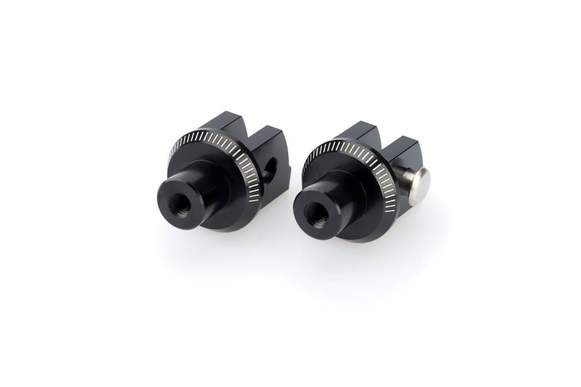 Puig Footpeg Adaptors Rider | Black | Yamaha Tracer 900 2015>2020