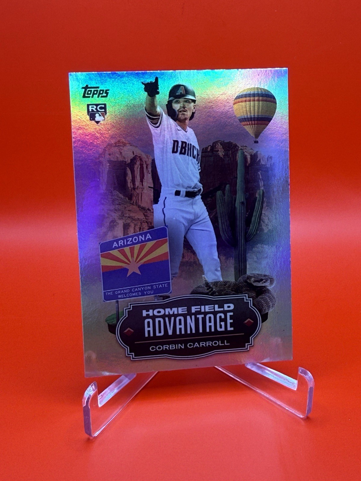 2023 Topps Home Field Advantage #HA-15 Corbin Carroll RC DIAMONDBACKS