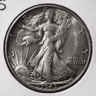 1945-S Walking Liberty Half Dollar, BU Toned #3052