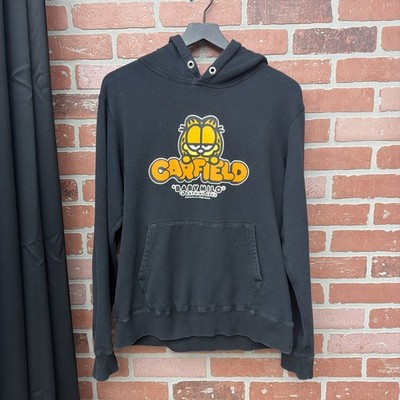 Aape by Bape x Garfield Hoodie Sweatshirt Mens L Rare Limited Edition Used