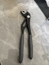 Snap-on ADJUSTABLE FINE TOOTH Soft Grip Water Pump Pliers AWPBX10 Dark Titanium