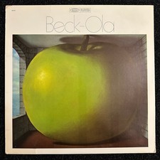 Jeff Beck Beck-Ola Vinyl LP 1978 Reissue Epic Records Rod Stewart Ron Wood