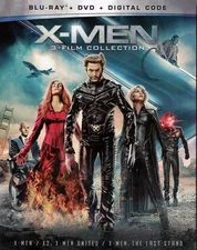 X-Men: 3-Film Collection (Blu-ray + DVD + Digital) NEW