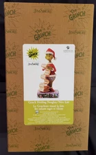 Jim Shore Grinch Holding Naughty Nice List Figurine - 2024 - READ