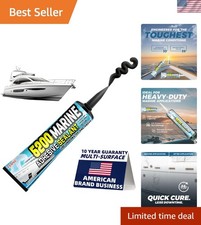 Marine Sealant Adhesive Waterproof Caulk 3oz Fast Cure UV Resistant Flexible