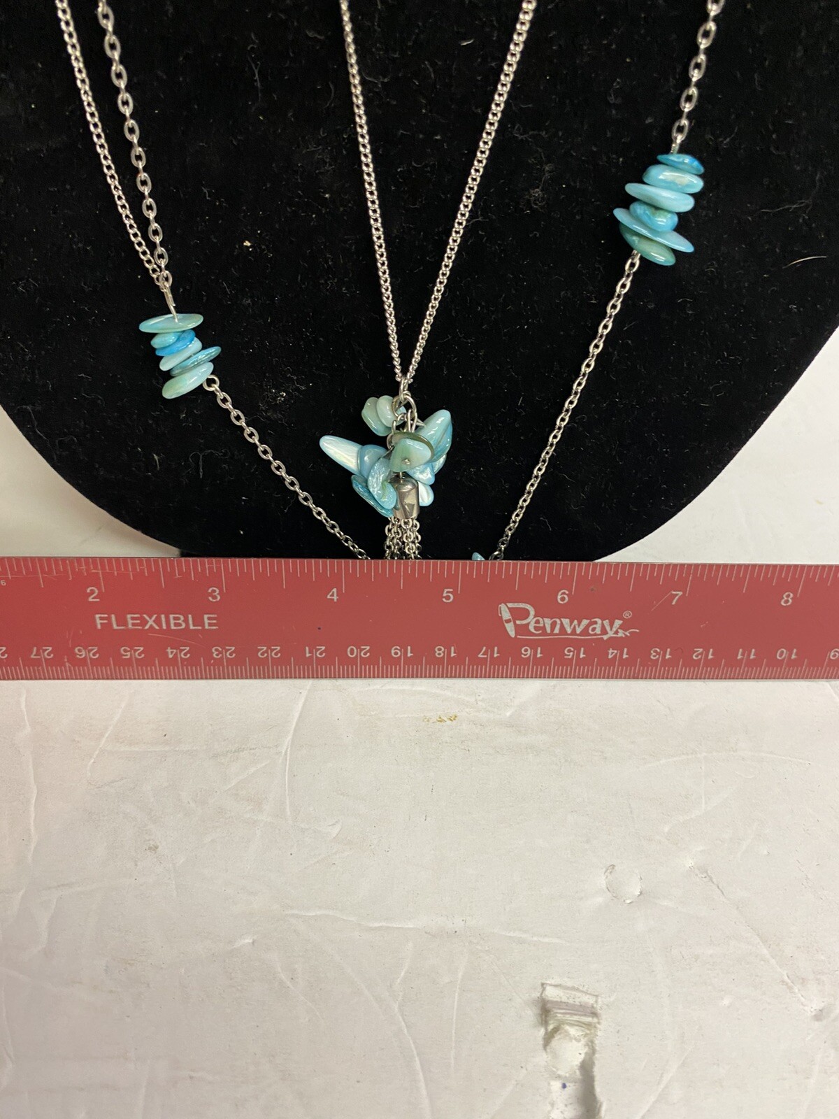 Statement Evil eye Vintage Necklace - image 4