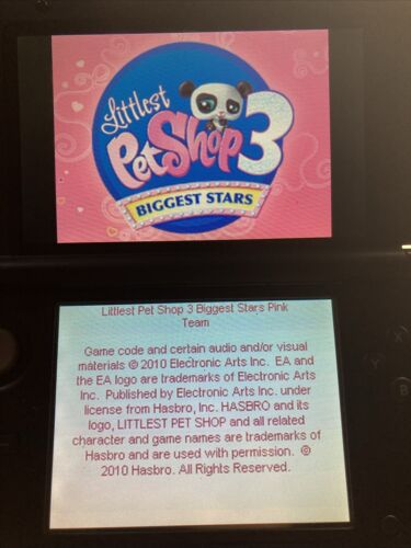 Littlest Pet Shop 3: Biggest Stars Pink Team (Nintendo DS, 2010) - Picture 3 of 3
