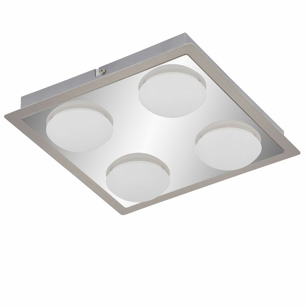 Briloner Led Deckenleuchte RL192, Deckenlampe Badlampe,18W 4-Flammig-image