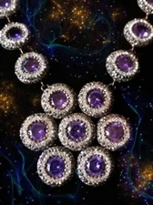 TWILIGHT ENCHANTRESS  KEEPER OF MYSTIC BEAUTY AMETHYST NECKLACE