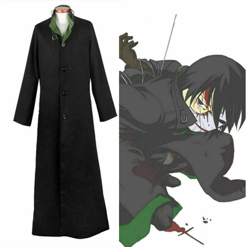 Darker Than Black Hei Cosplay Trench Coat