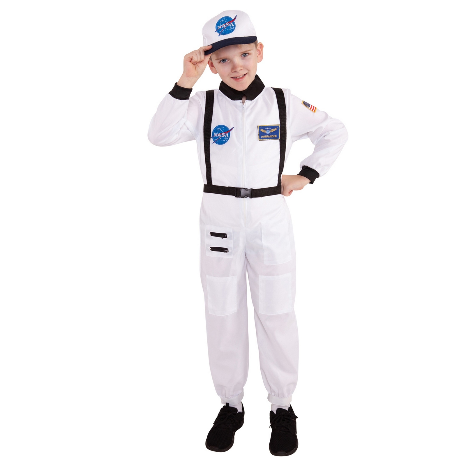 Disfraz de astronauta para niños Traje de astronauta NASA Hombre espacial Halloween