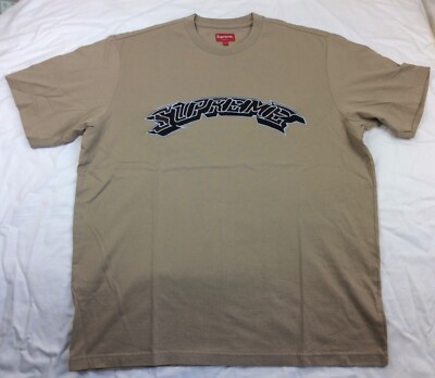 Supreme Applique Arc S/S Top Shirt Beige Size L (Brand New) | eBay