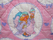 Elmo Zoe Baby Toddler Quilt Blanket