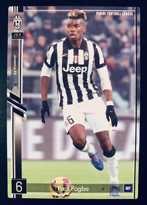 2015 Panini Football League PFL 13 # 07 Paul Pogba Juventus card