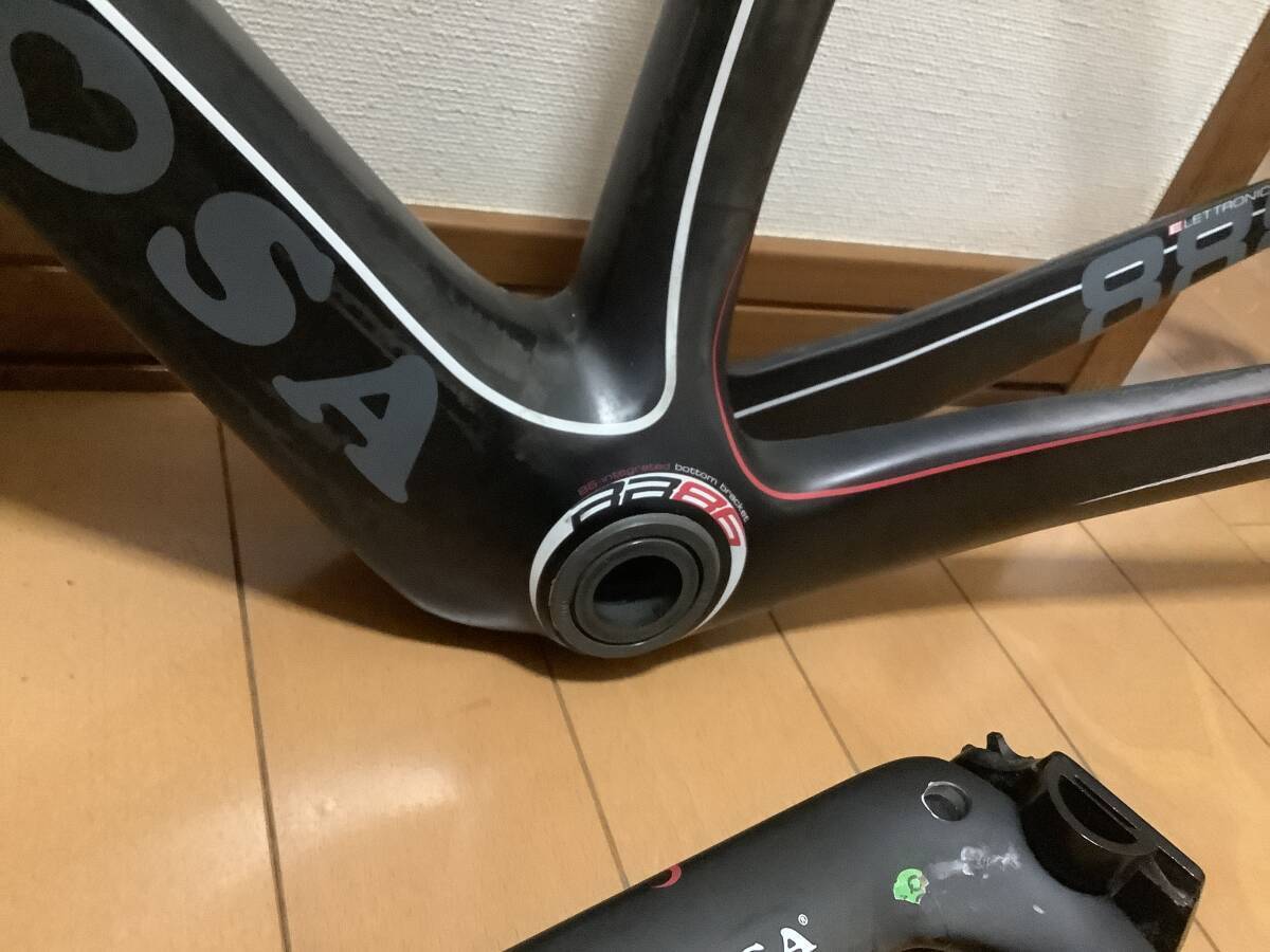 De Rosa Superking E 888 48 Size Electric Frame Carbon Super De Rosa Superking E 888 48 Size Electric Frame Carbon Super