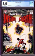 SHOWCASE #52 CGC 8.0 WHITE PAGES // CAVE CARSON DC COMICS 1964