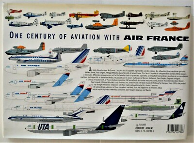 UN SIÈCLE D'AVIATION AVEC AIR FRANCE Livre Un siècle d'Aviation avec Air France. Musée Air France