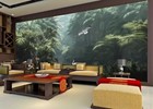 3D Dense Forest R28146 Wallpaper Wall Mural Self-adhesive Removable Luna
