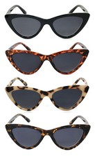 Womens Fashion Cat Eye Full Lens Magnified Tinted Sun Readers Reading Sunglasses
